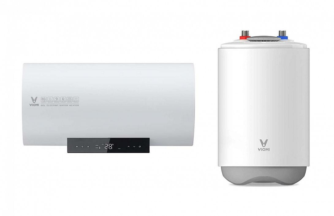 Сравнение водонагревателей Xiaomi: Viomi Internet Electric Water Heater 1A 60L против Viomi 6.6L